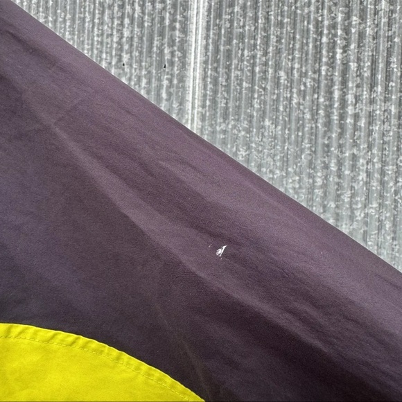 BIKE Highlighter Windbreaker Athletic Jacket 1/4 Zip Activewear Pullover size XL - Picture 6 of 10